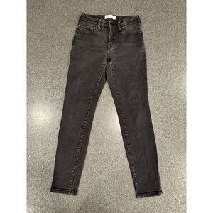 Everlane Black Skinny‎ Jeans 27 Ankle Fade